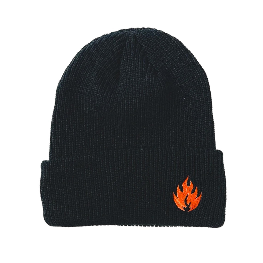 BLACK LABEL Flame Beanie