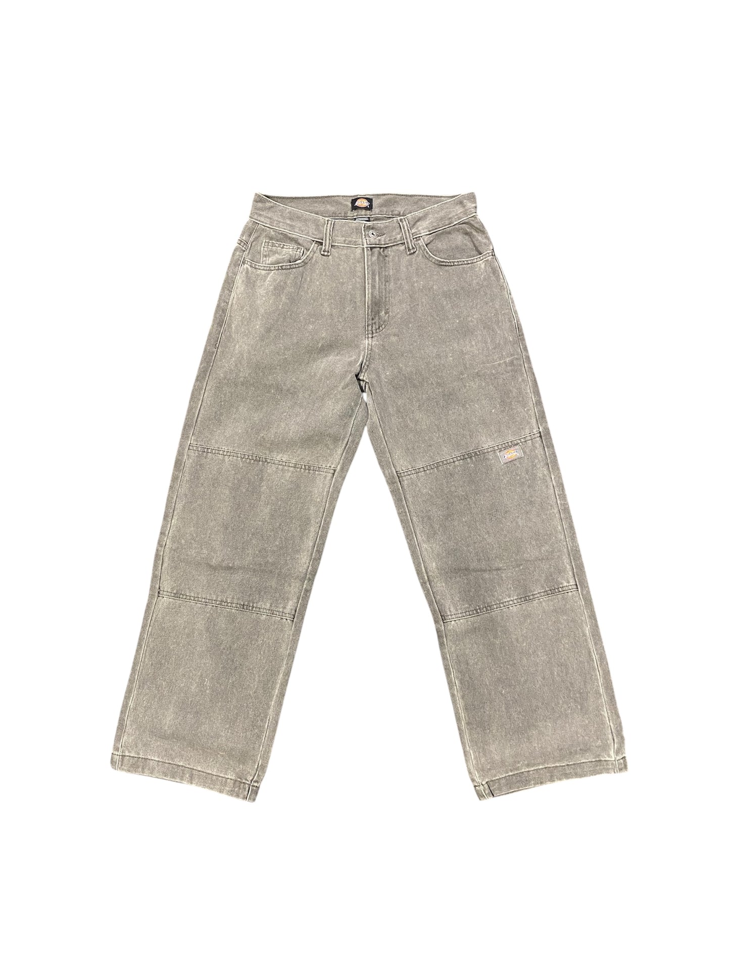 Dickies Woven Denim Jean Double Knee (Washed Grey)