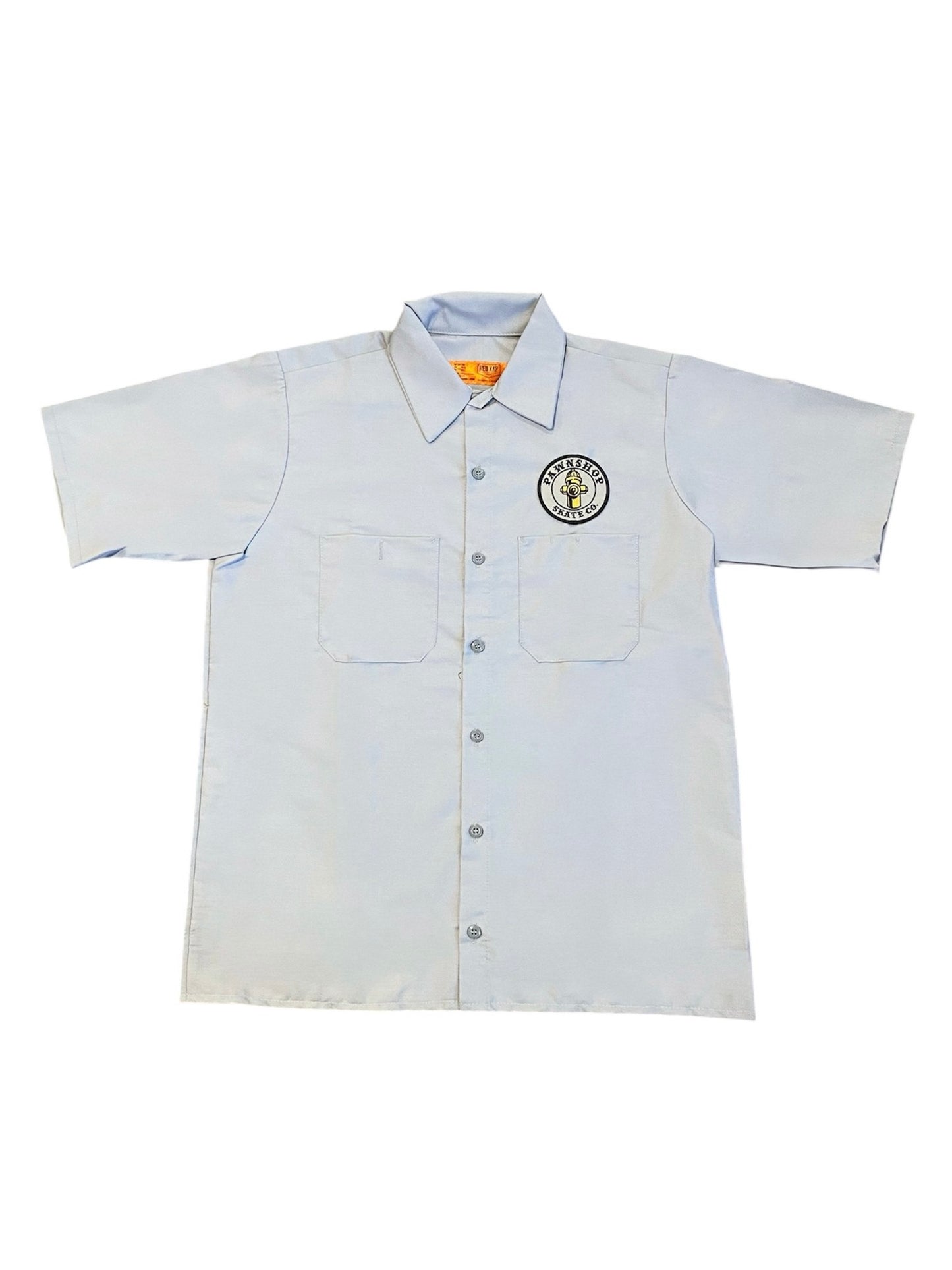 Pawnshop Work Wear Button Up Shirt (Hydrant Patch)