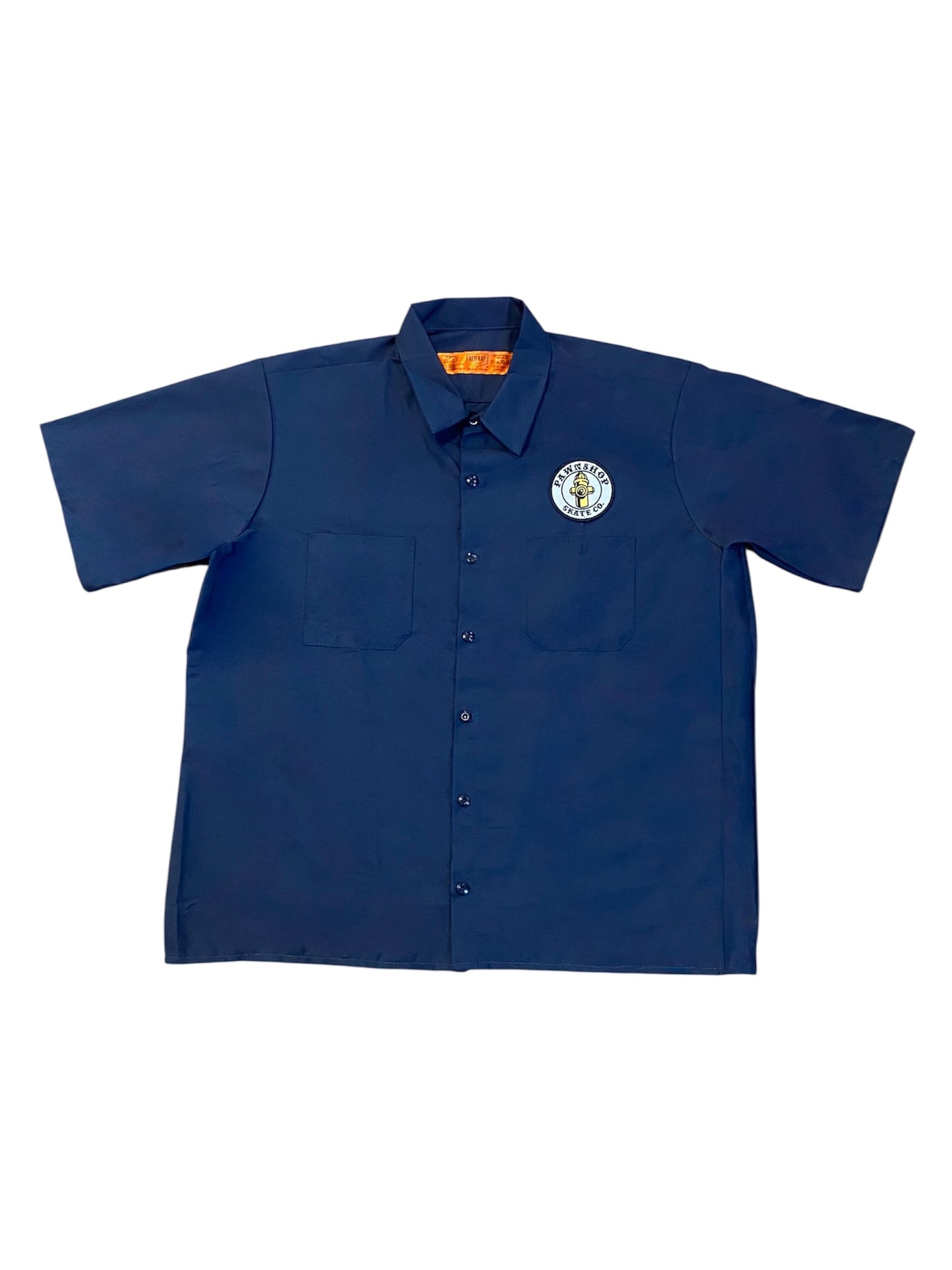 Pawnshop Work Wear Button Up Shirt (Hydrant Patch)