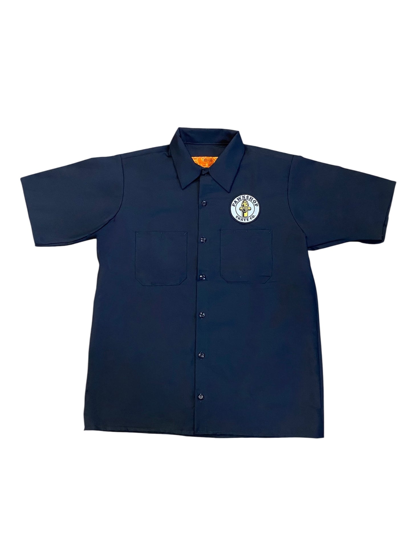 Pawnshop Work Wear Button Up Shirt (Hydrant Patch)