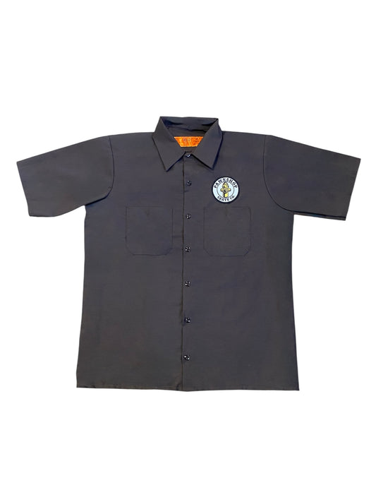 Pawnshop Work Wear Button Up Shirt (Hydrant Patch)
