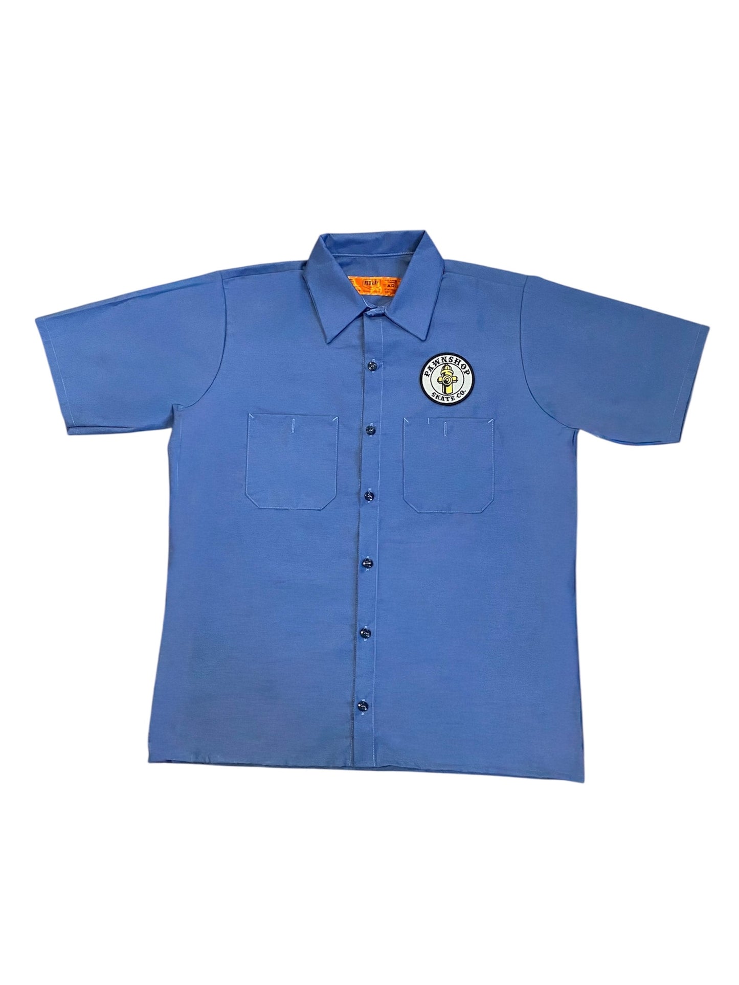 Pawnshop Work Wear Button Up Shirt (Hydrant Patch)