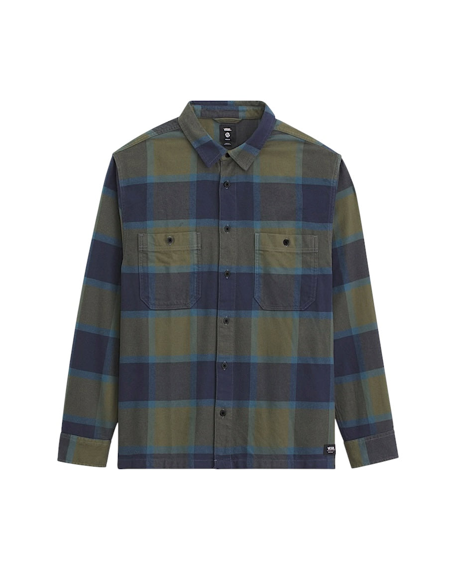 Vans Larkspur Plaid Flannel (Grape Leaf/Parisian Night)