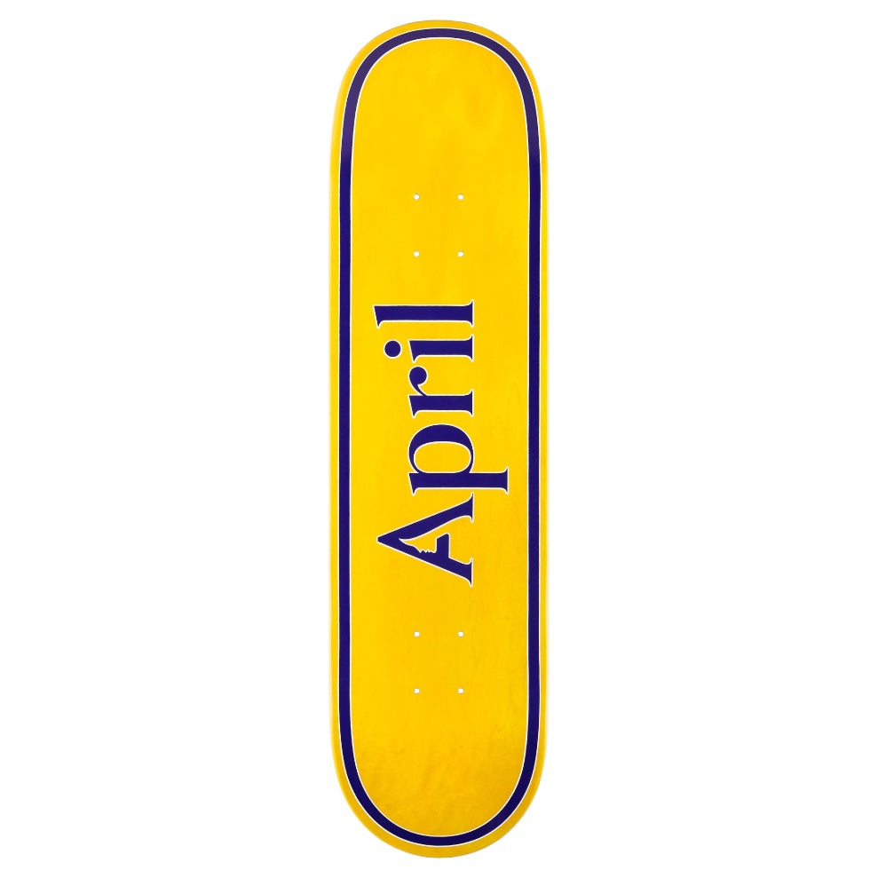 April OG Logo Deck (Yellow/Purple)