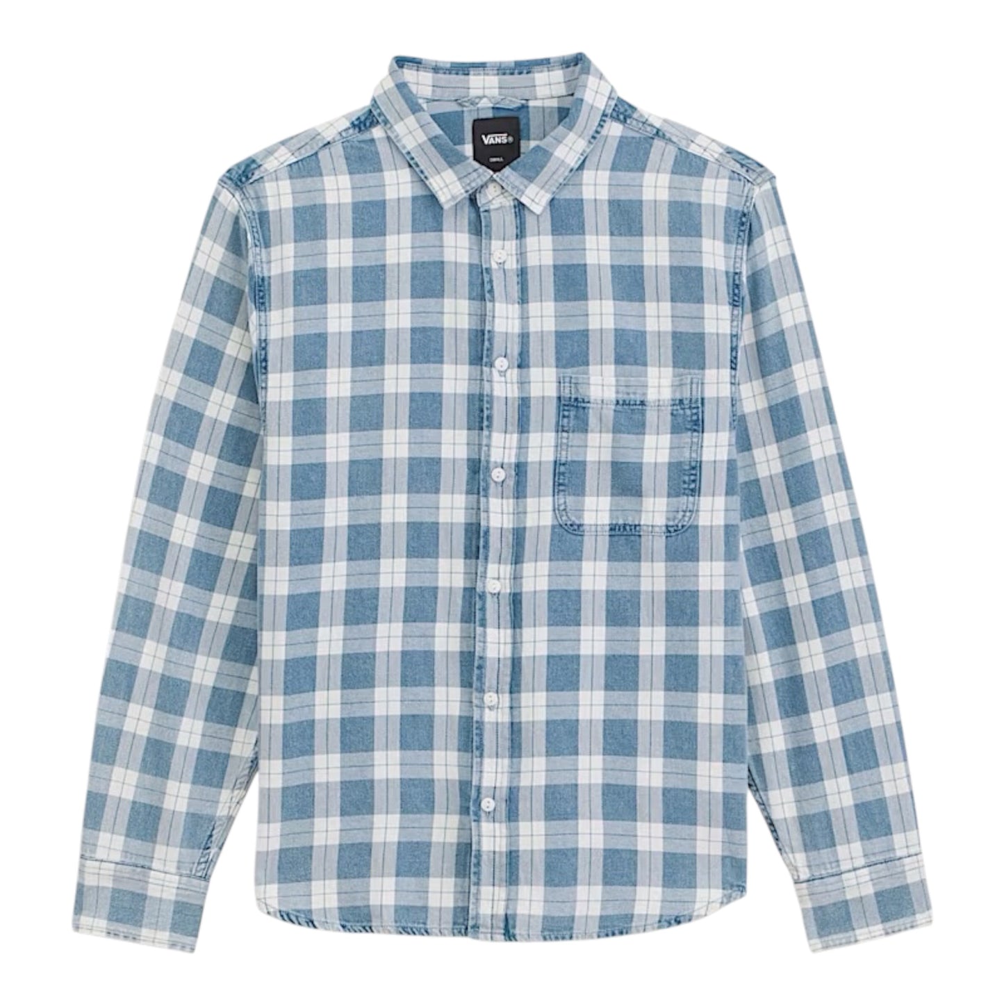 Vans Lawson Flannel shirt (Bleach Indigo)