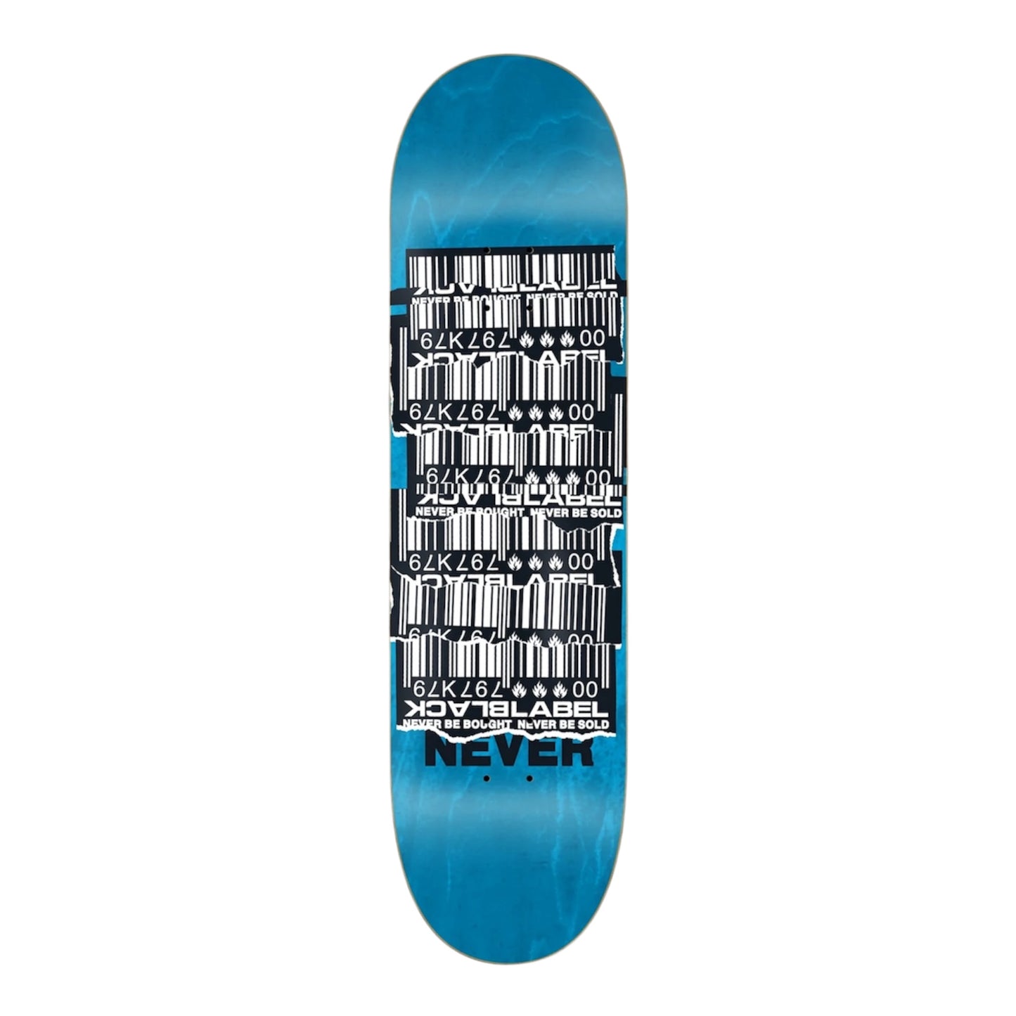 Black Label Barcode Shredded Deck