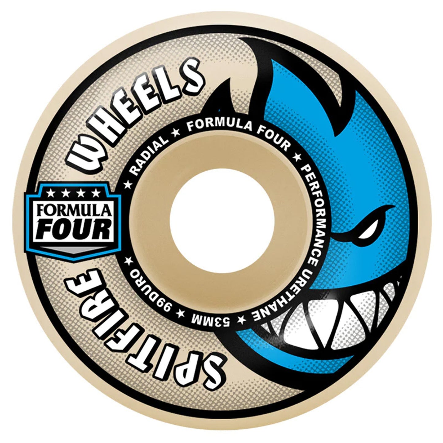 Spitfire formula 4 radial wheels 99duro