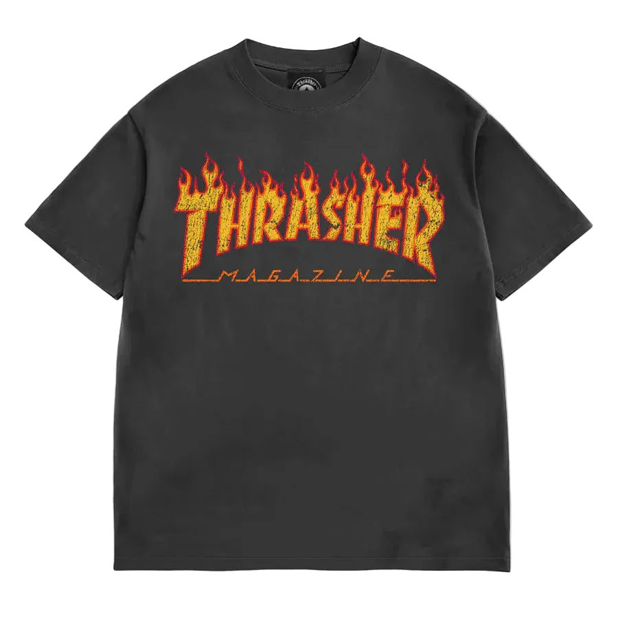 Thrasher Flame Vintage S/S Tee