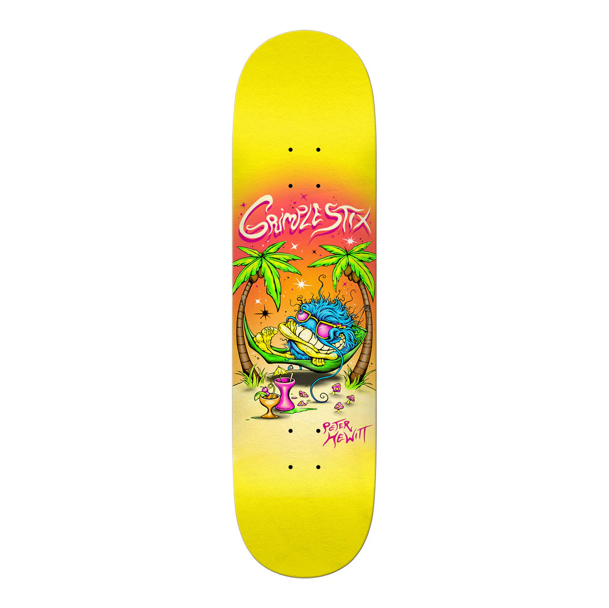 Antihero Peter Hewitt Grimple Beach Deck 8.5