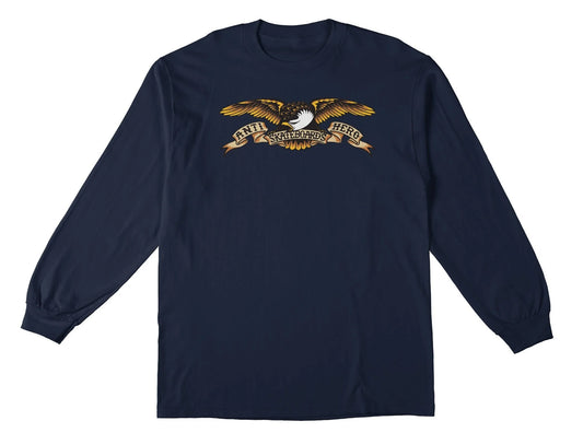 Anti-Hero Eagle Long Sleeve (Navy)