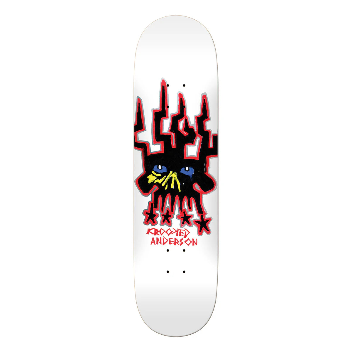 Krooked Manderson Skull King Deck