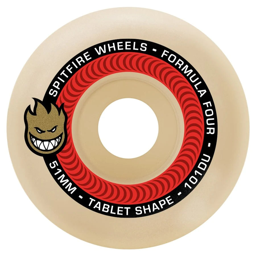Spitfire formula 4 tablet wheels 101duro