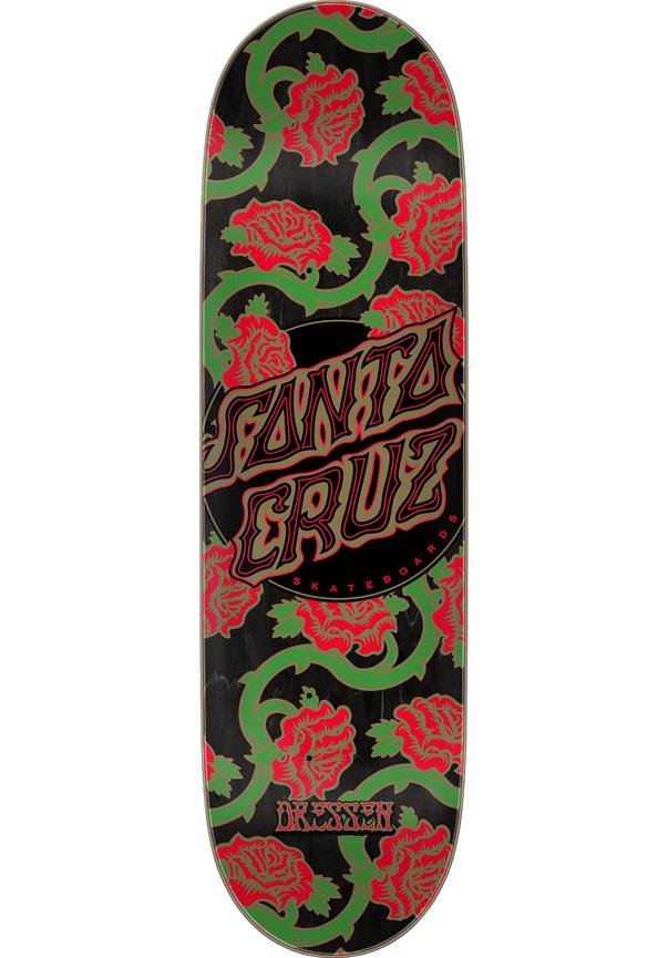 Santa Cruz Dressen Roses VX Deck 8.80