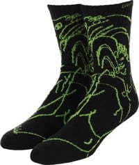 UNITY Glow Sock Black/Green