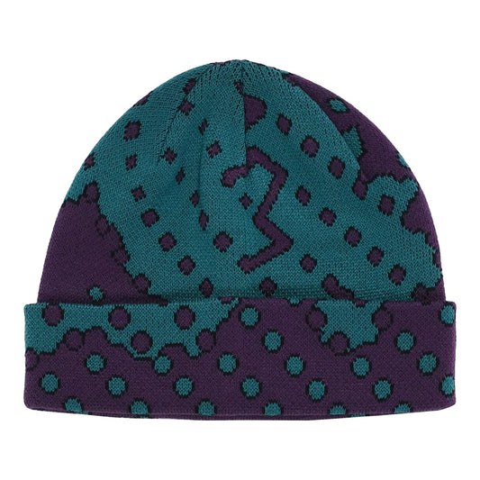 Quasi Dither Beanie (Eggplant)