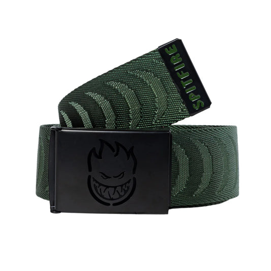 Spitfire Big Head Cutout Belt (Green)