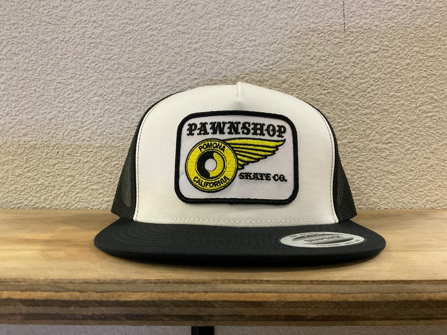 Pawnshop Pomona Wing & Wheel Patch Trucker