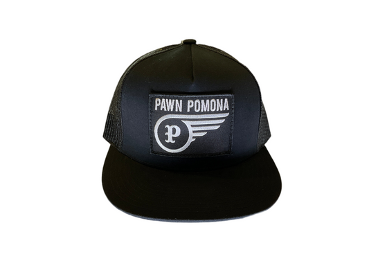 Pawn Pomona Stamp Patch Trucker Hat