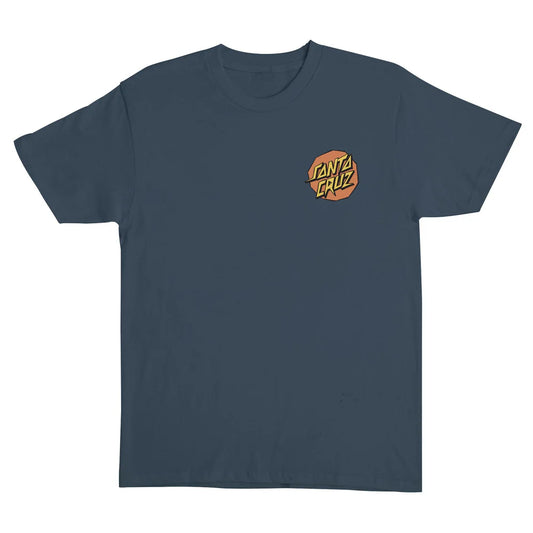 SANTA CRUZ Meek Scratched Slasher Tee Steel Blue