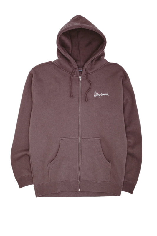 FA 2025 Dill Collage Zip Hoodie Charcoal