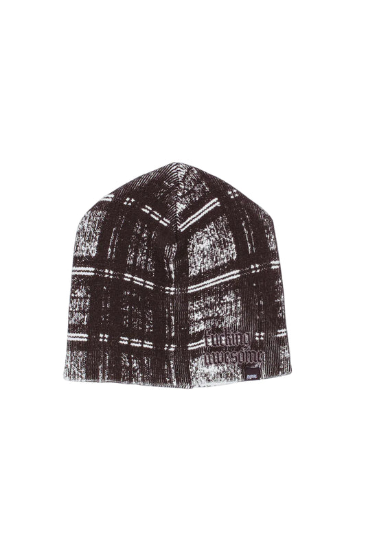 FA Digital Plaid Skully Beanie