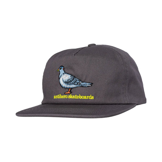 Anti Hero Lil Pigeon Snapback (Grey/Yellow)