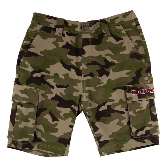 Independent Groundwork Camo Cargo Shorts