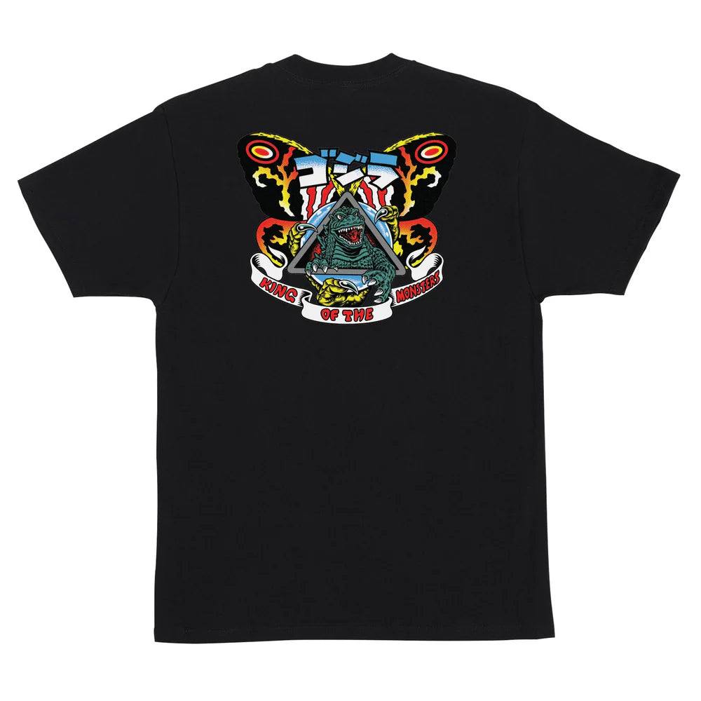 SANTA CRUZ Godzilla Natas Mothra S/S Tee