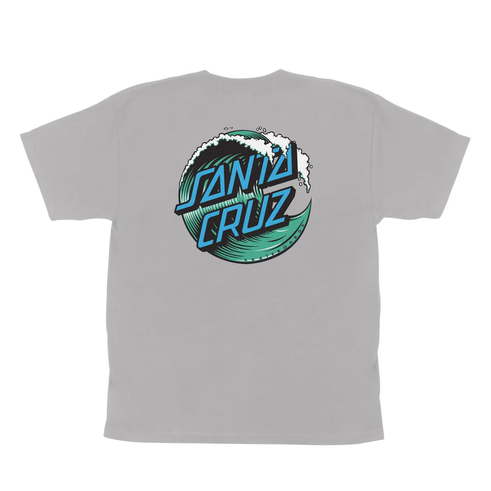 SANTA CRUZ S/S Youth Tee Wave Dot Ash