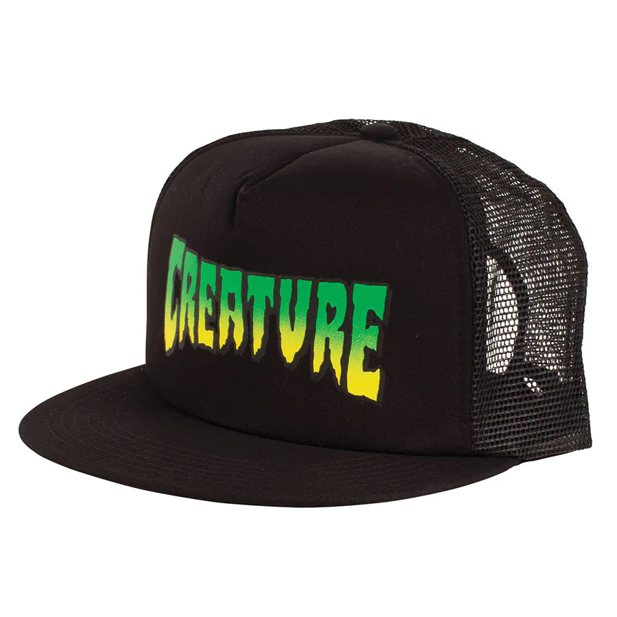 Creature Logo Mesh Trucker