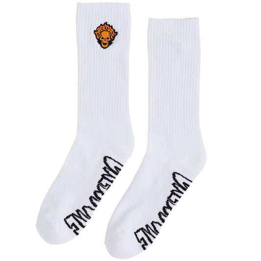 Creature Bonehead Flame Crew Socks