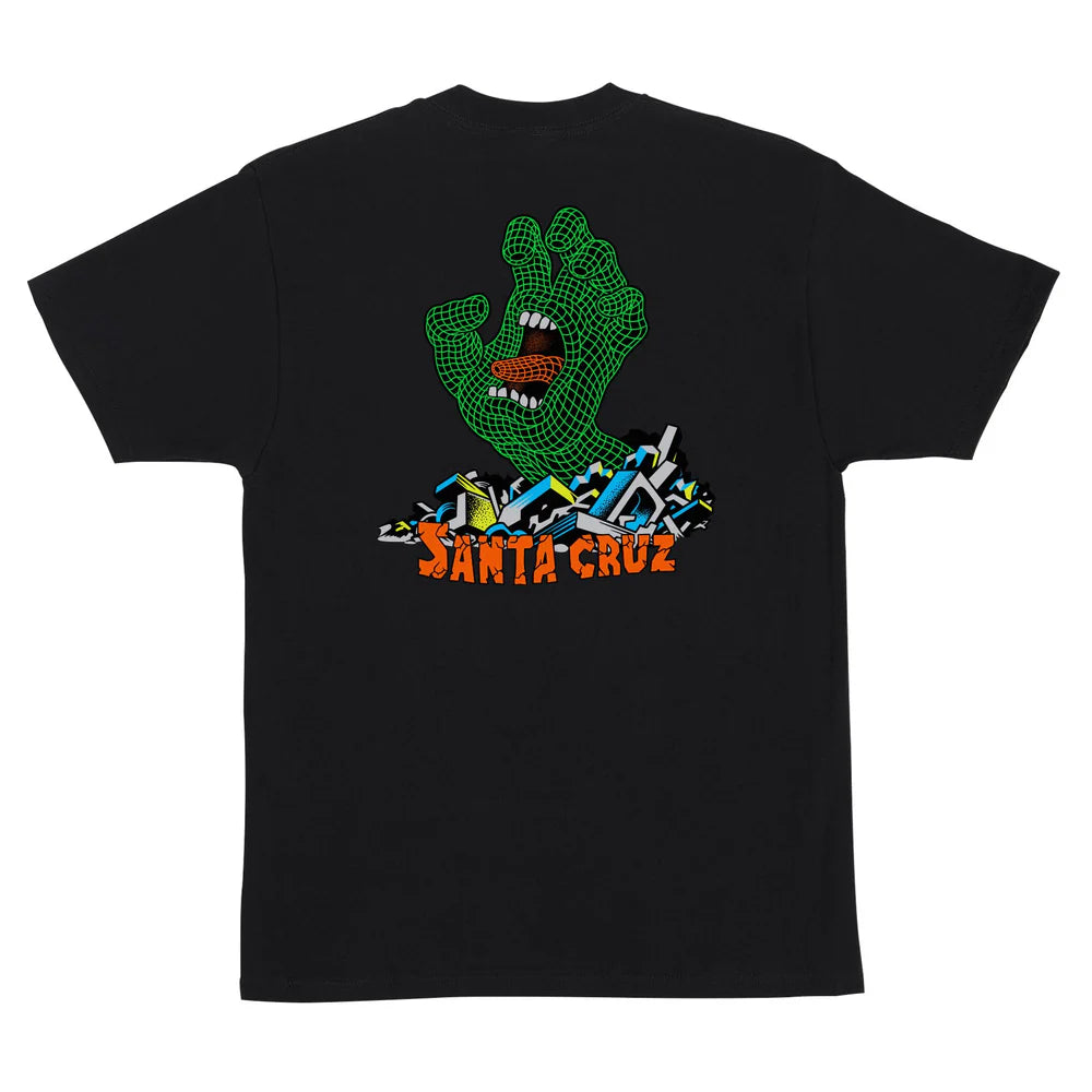 Santa Cruz Kendall Grid Hand S/S T-Shirt