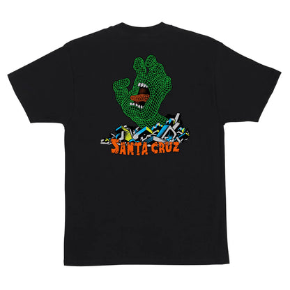 Santa Cruz Kendall Grid Hand S/S T-Shirt