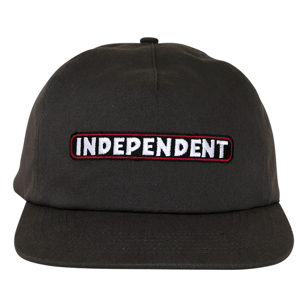 INDEPENDENT Bar Logo Unstructured SnapBack Hat