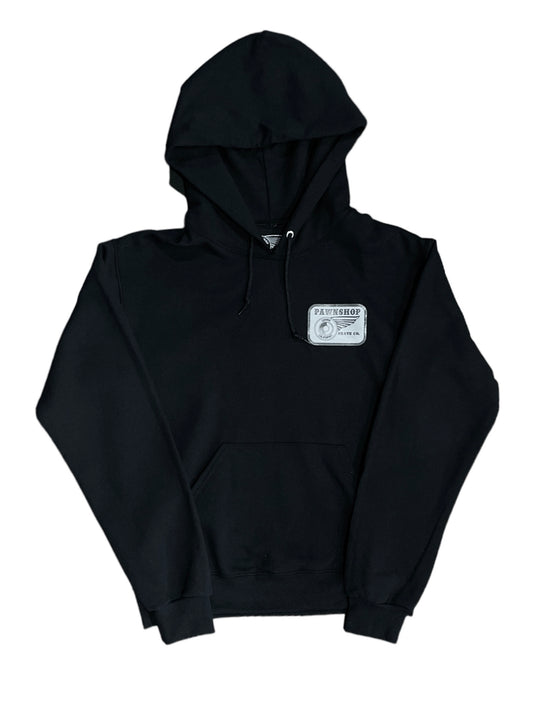 Pawnshop Wing and Wheel Patch Hoodie (Grey)