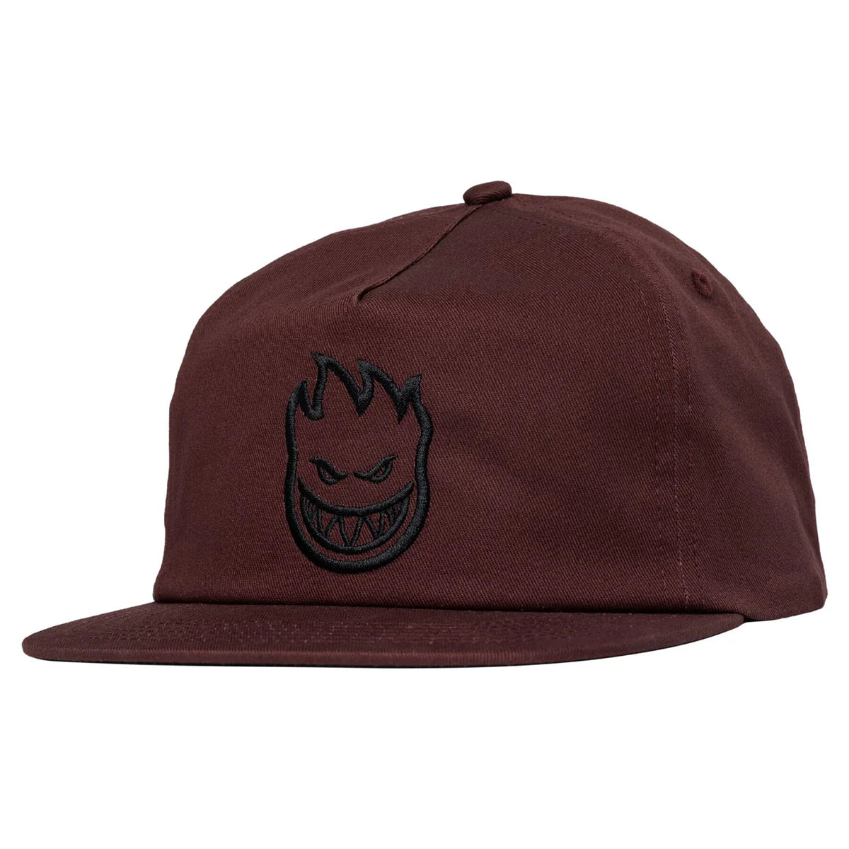 Spitfire Big Head Snap Back Deconstructed Hat (Dark Red)