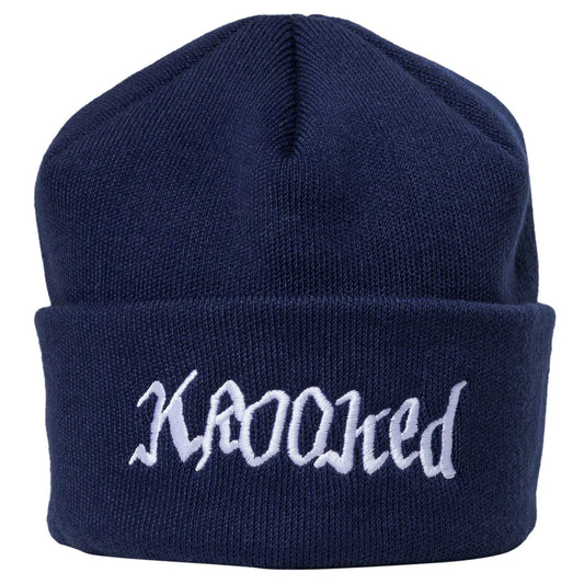 Krooked Double OK Script Cuff Beanie