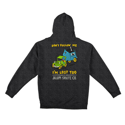 Anti Hero Jalopi  Don’t Follow Me Hoodie (Charcoal)