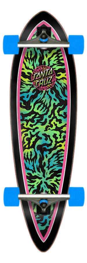 SANTA CRUZ Obscure Dot Pintail Longboard