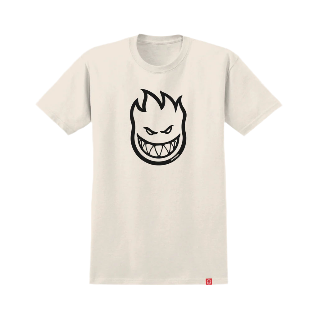 SPITFIRE Bighead S/S Tee Cream/Black