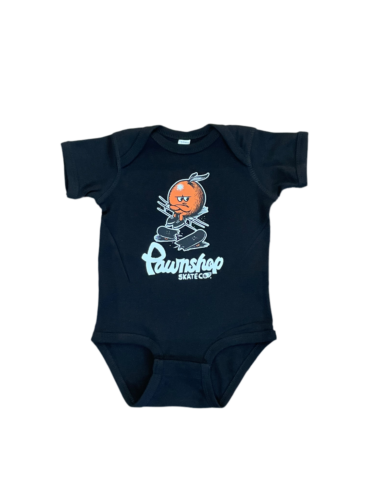 Pawnshop Orange Dude Onesie