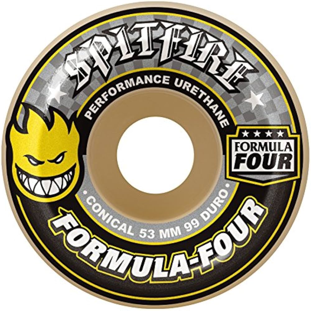 Spitfire formula 4 conical wheels 99duro