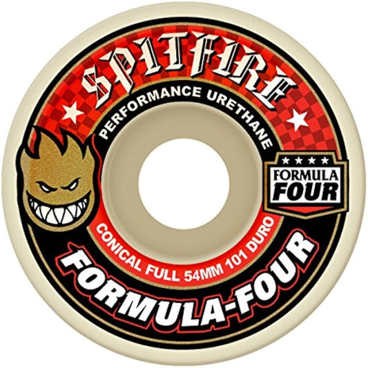 Spitfire formula 4 conical full wheels 101duro