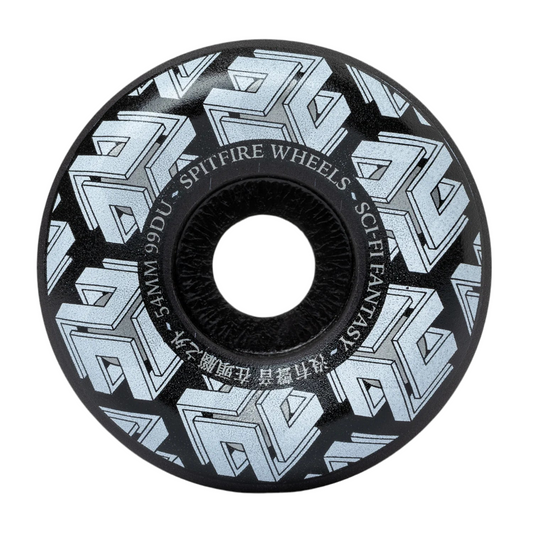 SPITFIRE Wheels Formula 4 DYSON Black Conical 54mm 99 Duro