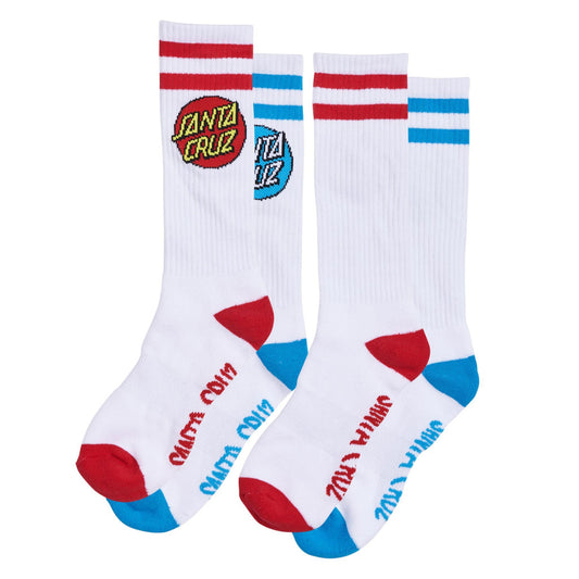 Santa Cruz Fun Times Mid Crew Socks