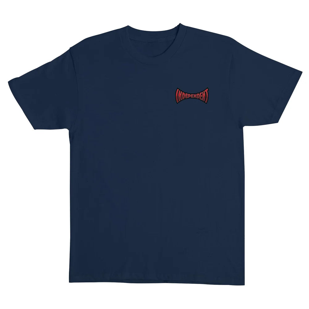 INDEPENDENT Buzzsaw S/S Tee Navy