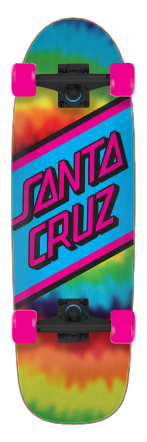 Santa Cruz Rainbow Tie Dye Street Cruzer Complete 8.79