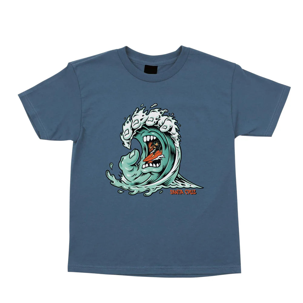 SANTA CRUZ Screaming Wave S/S Youth Tee