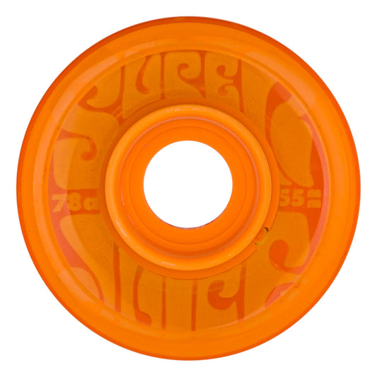 Super Juice Mini Clear Orange 78A 55mm Wheels